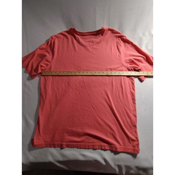 Tommy Bahama Shirt Mens XL Orange‎ Green Short Sleeve Crew Neck T-Shirt - Picture 4 of 5